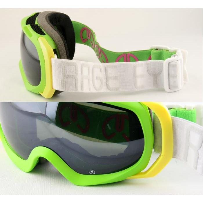 RAGE EYE INTERFACE ゴーグル レイジ CYCLONE MATTE LIME : POLARIZED GREEN MIRROR |  | 02