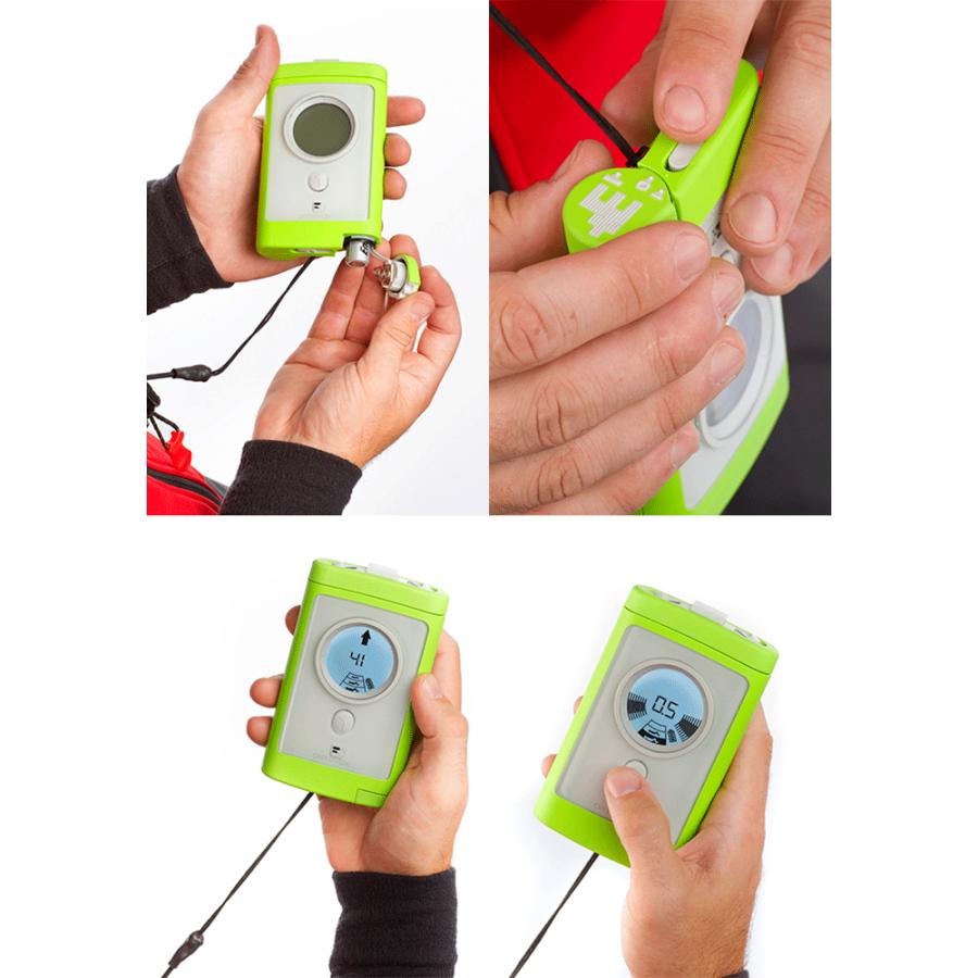 ORTOVOX オルトボックス 3+ スリープラス ：GREEN 雪崩ビーコン