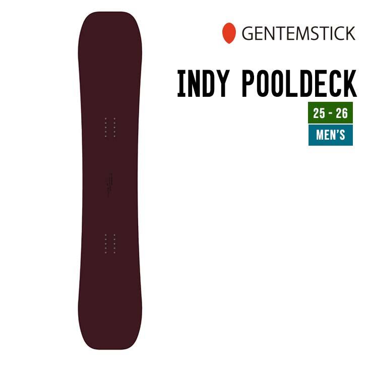 GENTEMSTICK ゲンテンスティック 25-26 INDY POOLDECK インディー 