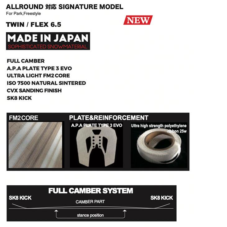 NOVEMBER ノベンバー 25-26 KJ ケージェイ 2025-2026 スノーボード オールラウンド メンズ |  | 01