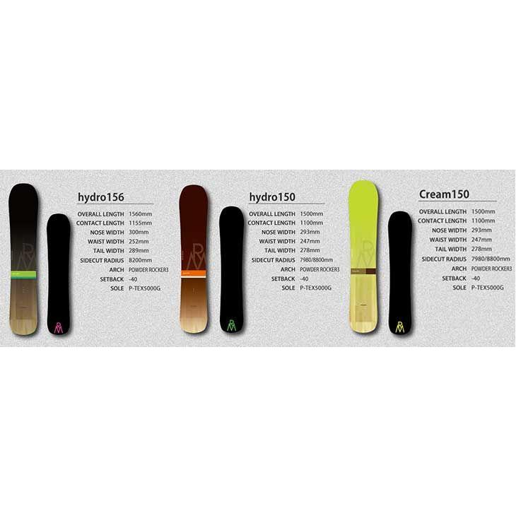 【美品】 READYMADE SNOWBOARD 14-15 レディーメイド スノーボード HYDRO 150・156 CREAM 150 ハイドロ クリーム 【1195754372】(43263円)