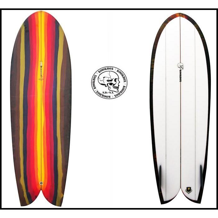 クークボックス KOOKBOX / サーフボード MC FISH : 5'6 クークボックス KOOKBOX / サーフボード MC FISH : 5'6