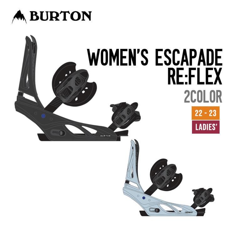 BURTON バートン 22-23 最大51％オフ WOMEN#039;S ESCAPADE バインディング スノーボード RE:FLEX ウィメンズ エスカペード 印象のデザイン