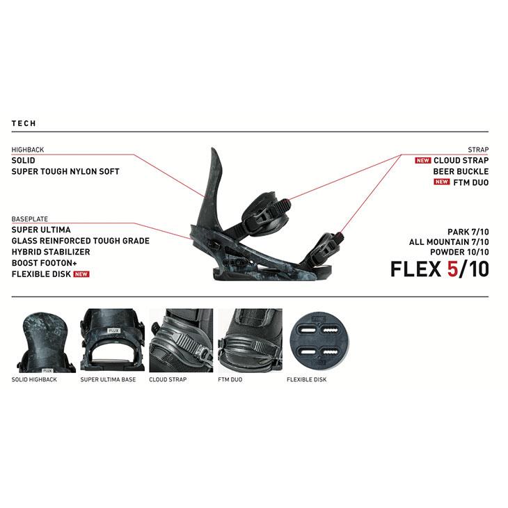 FLUX フラックス 25-26 SR エスアール スノーボード バインディング ユニセックス 2025-2026 |  | 02