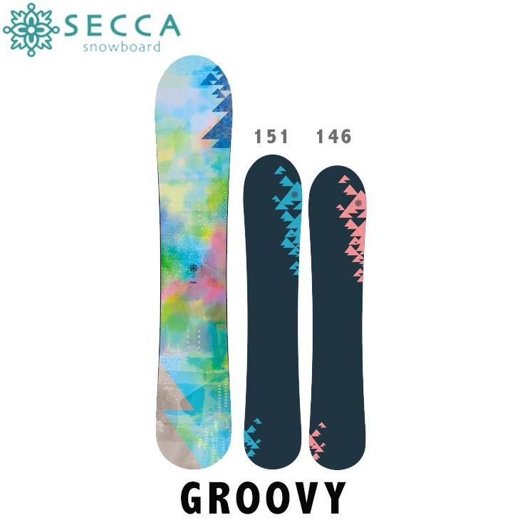 SECCA セッカ 18-19 GROOVY グルービィー SNOW BOARD スノーボード