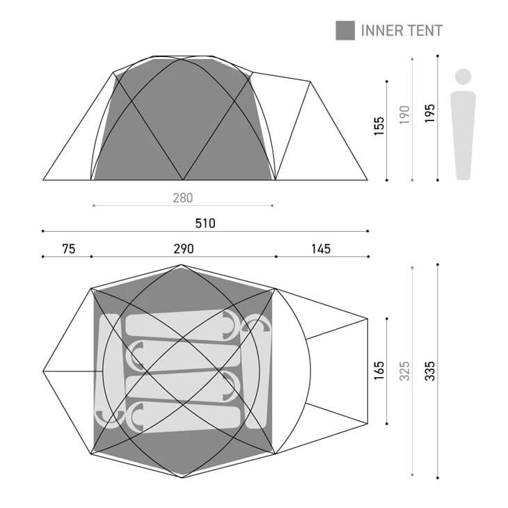 MURACO ムラコ GUSTAV 6P グスタフ キャンプ アウトドア テント ベースキャンプ |  | 04