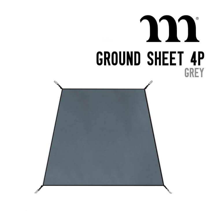 MURACO ムラコ GROUND SHEET 4P グランドシート キャンプ アウトドア テント下地 | 