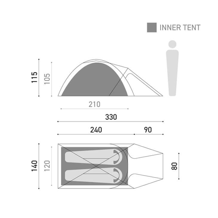 MURACO ムラコ BLACK BEAK 2P ブラックビーク キャンプ アウトドア テント 2人用 |  | 04