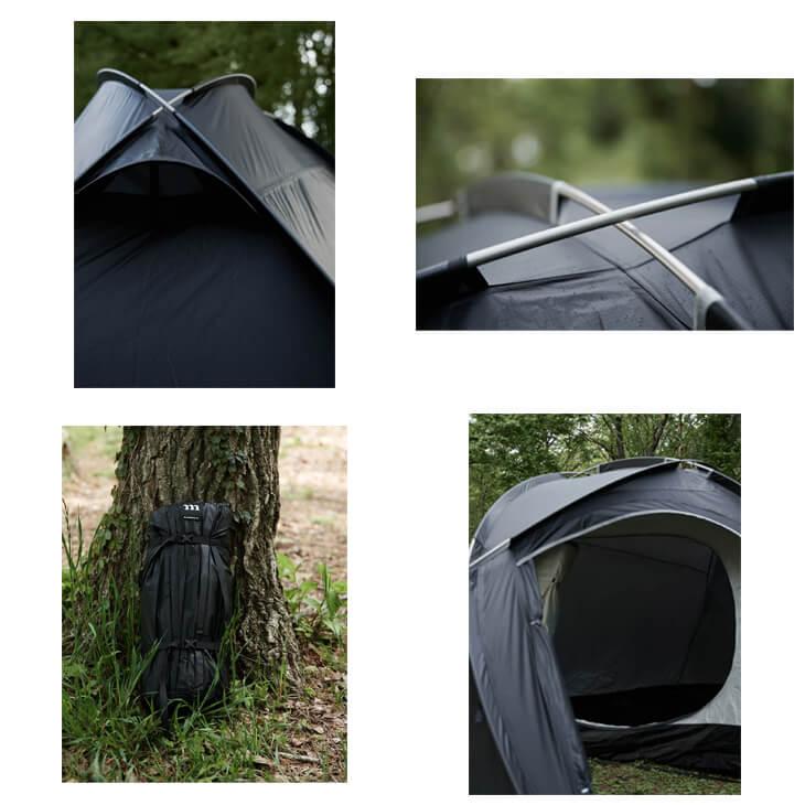 MURACO ムラコ BLACK BEAK 4P ブラックビーク キャンプ アウトドア テント 4人用 |  | 03