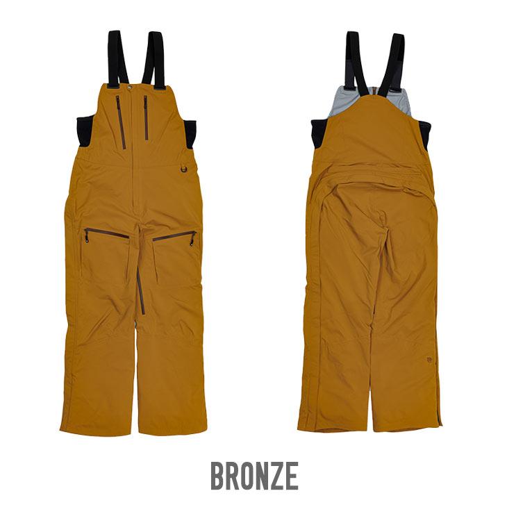 ビブパンツ:プリズムアウターウエアp.rhythm YOTEI PANTS