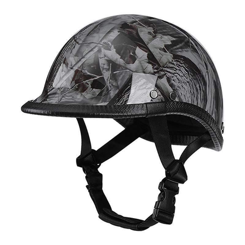 ヘルメットバイク 半帽 レトロハーレー ハーフ 半キャップヘルメット-16 通販