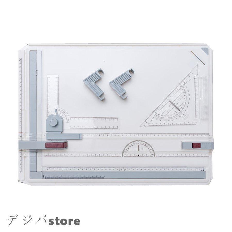 売れ筋がひ！ 製図セット 製図台 図面入れ ブラシ 定規 ペン 文房具