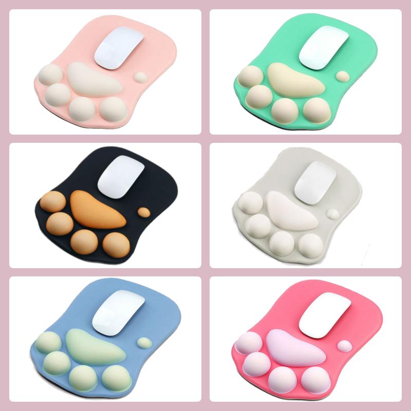 マウスパッド 猫 ゲーム ネコ 光学式 ねこ 肉球 クッション パソコン やさしい 手首 リストレスト 疲労軽減 手首 |  | 12