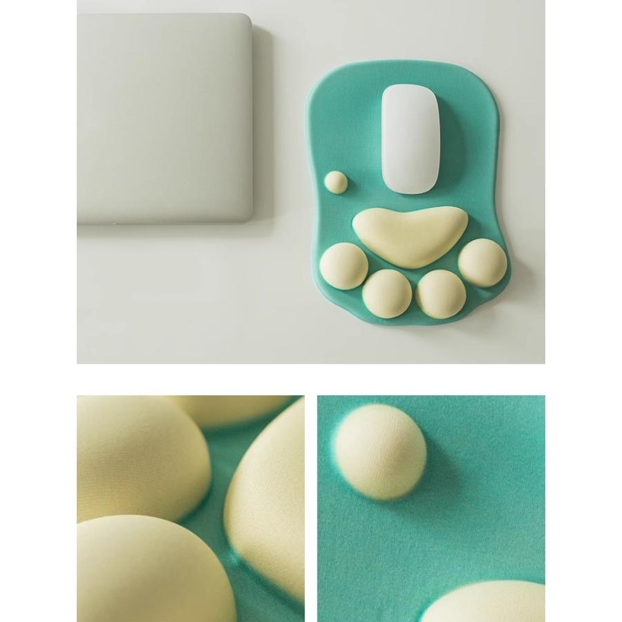 マウスパッド 猫 ゲーム ネコ 光学式 ねこ 肉球 クッション パソコン やさしい 手首 リストレスト 疲労軽減 手首 |  | 14