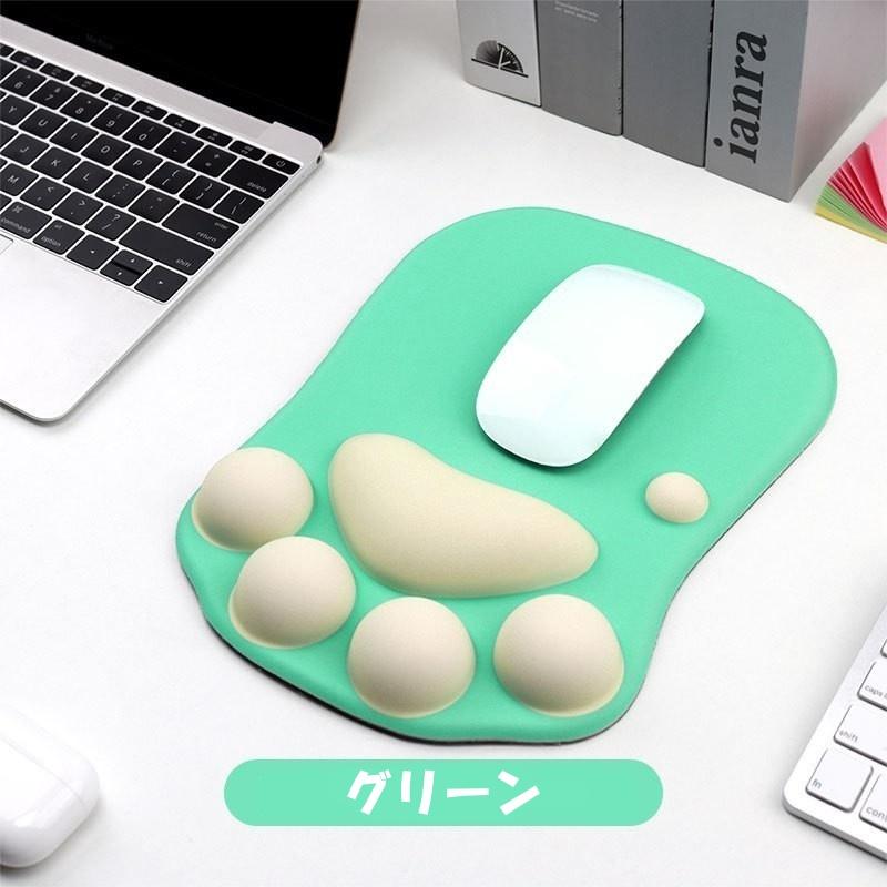 マウスパッド 猫 ゲーム ネコ 光学式 ねこ 肉球 クッション パソコン やさしい 手首 リストレスト 疲労軽減 手首 |  | 01