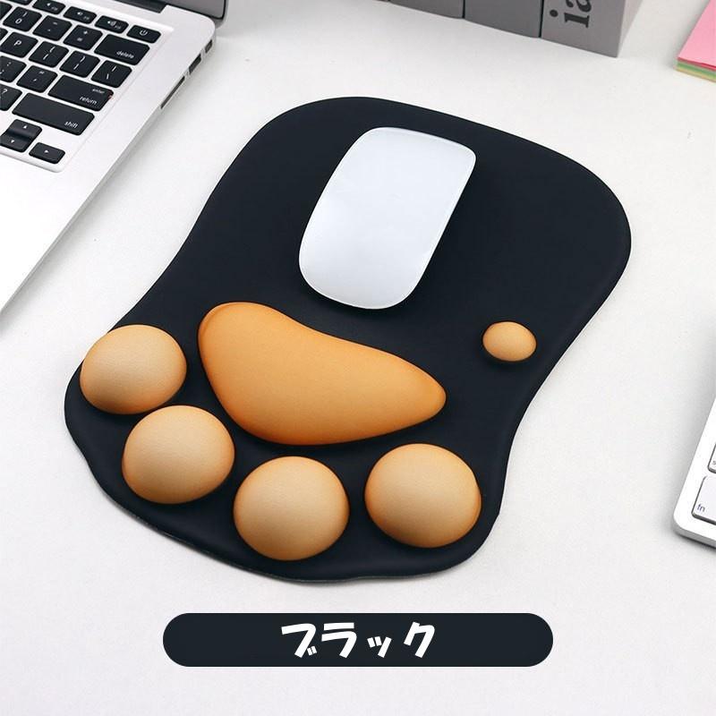 マウスパッド 猫 ゲーム ネコ 光学式 ねこ 肉球 クッション パソコン やさしい 手首 リストレスト 疲労軽減 手首 |  | 03
