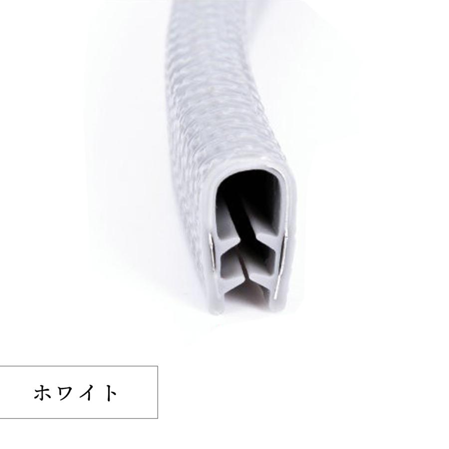 ドアモール ドアエッジモール 車 ドアエッジガード 7m ドアガード 傷 簡単取付 二層構造 保護 ドレスアップ |  | 02