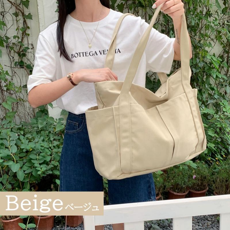 トートバッグ マザーズバッグ キャンバス トート レディース メンズ 肩掛けバッグ グローサリー 通学 帆布 大容量 |  | 06