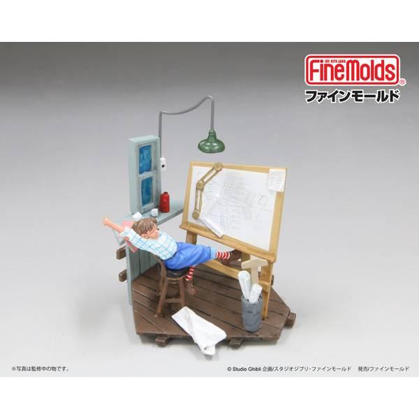 ファインモールド 【SALE】ファインモールド GV2 紅の豚 寝不足の