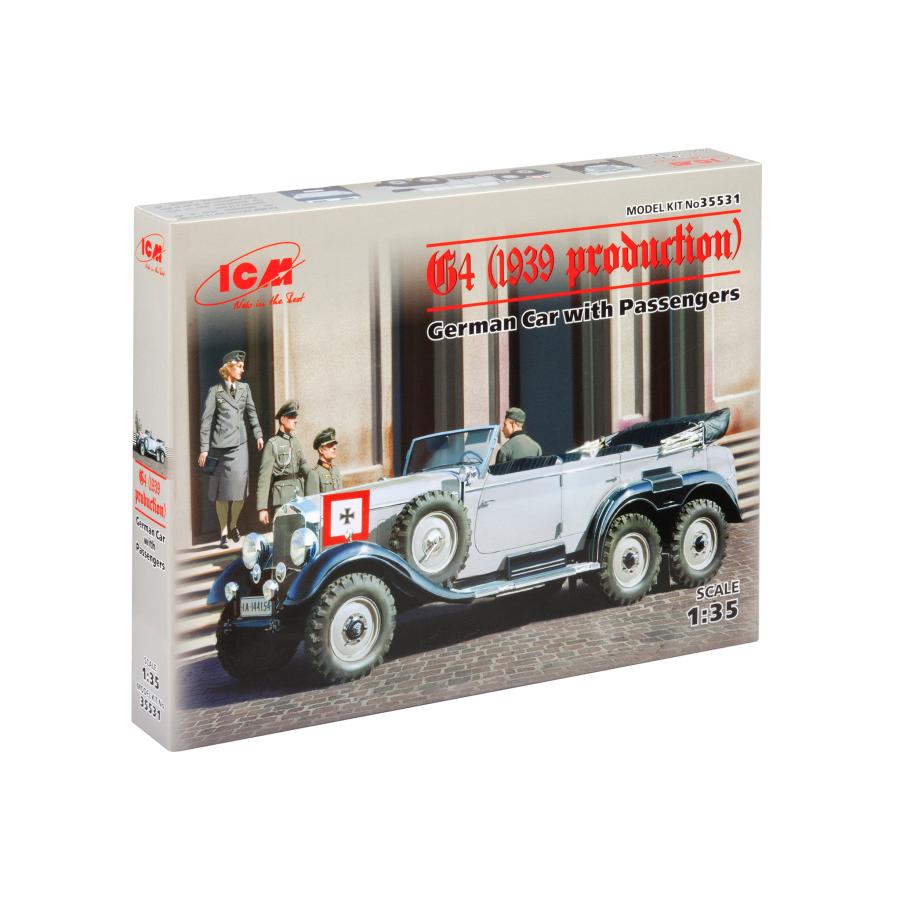 模型・プラモデル ICM 1/35 G4 Typ770K 2点セット