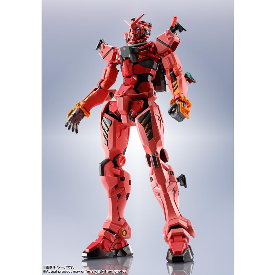 バンダイ レバブルアームロック 赤カラーver BANDAI（バンダイ） バンダイスピリッツ METAL ROBOT魂 <SIDE MS> 赤い