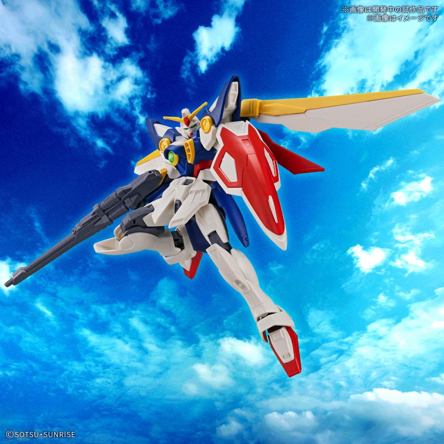 EG 1/144 ウイングガンダム　塗装済み完成品　ジオラマ ガンダム EG ウイングガンダム 1/144スケール 新機動戦記ガンダムW
