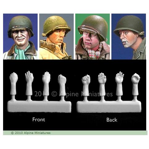 Alpine Miniatures(アルパインミニアチュア) 1/35 H004 アメリカ