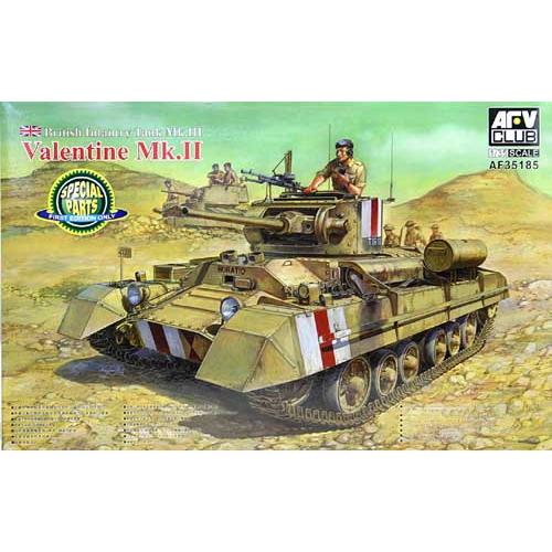 AFVクラブ 1/35 FV35185 英歩兵戦車バレンタインMk.II (旧価格) : しえ