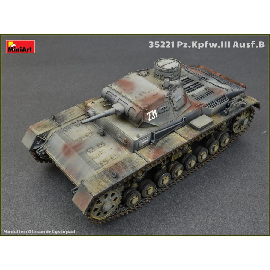 ミニアート 1/35 MA35221 独III号戦車B型 乗員5体付｜sieikan｜13