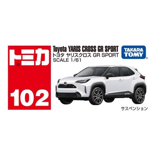 トミカ　トヨタヤリスクロスGRSPORT タカラトミー（TAKARA TOMY） No.102 トヨタ ヤリス クロス GR SPORT
