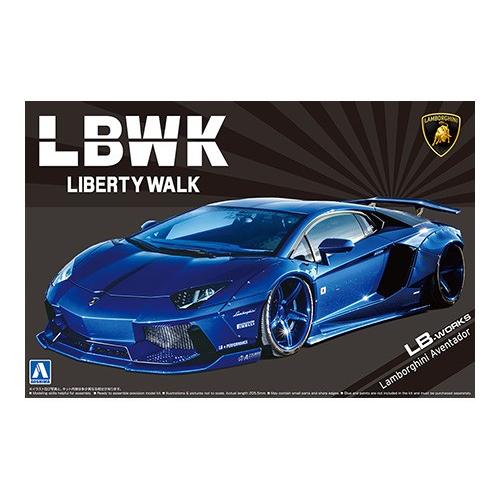 ベビードールブルー2号 青島文化教材社 アオシマ 1/24 LBワークス ランボルギーニアヴェン