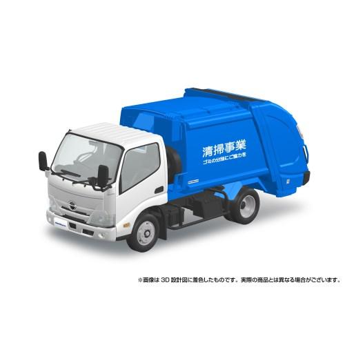 青島文化教材社 アオシマ 1/32 日野 デュトロ パッカー車 楽プラ