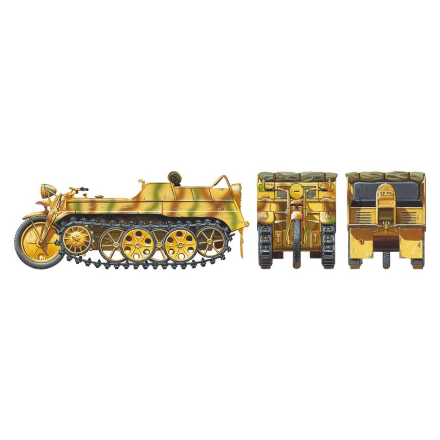 タミヤ（TAMIYA） 【SALE】タミヤ 1/35 MM377 独Sd.Kfz.2ケッテン