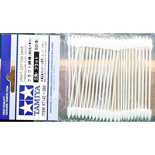 タミヤ（TAMIYA） 【SALE】タミヤ 87142 クラフト綿棒 三角・フラット