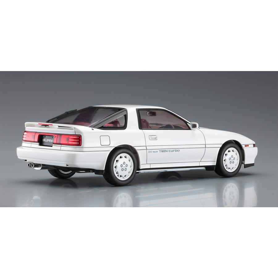 ハセガワ 1/24 20504 トヨタ スープラ A70 GTツインターボ 1989 ホワイトパッケージ｜sieikan｜03