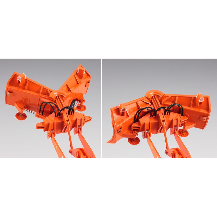 ハセガワ 1/35 66102 日立建機 ホイールローダ ZW100-6 マルチプラウ