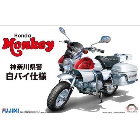 フジミ模型 フジミ BIKE15 1/12 Honda モンキー 白バイ仕様 : しえ