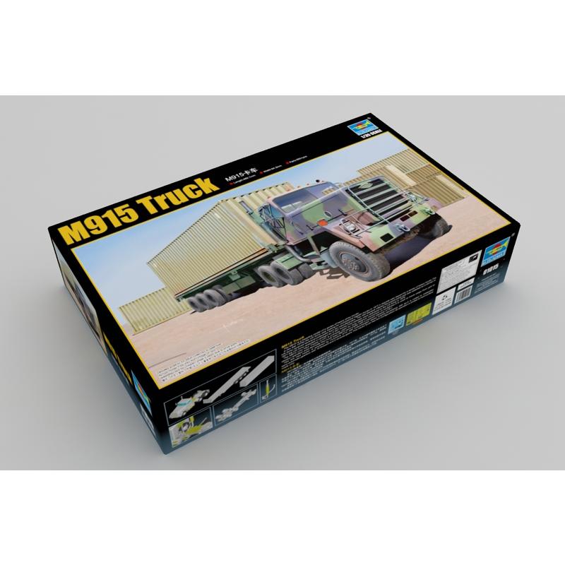 トランペッター 1/35 01015 米M915トラクタートラック : しえいかん