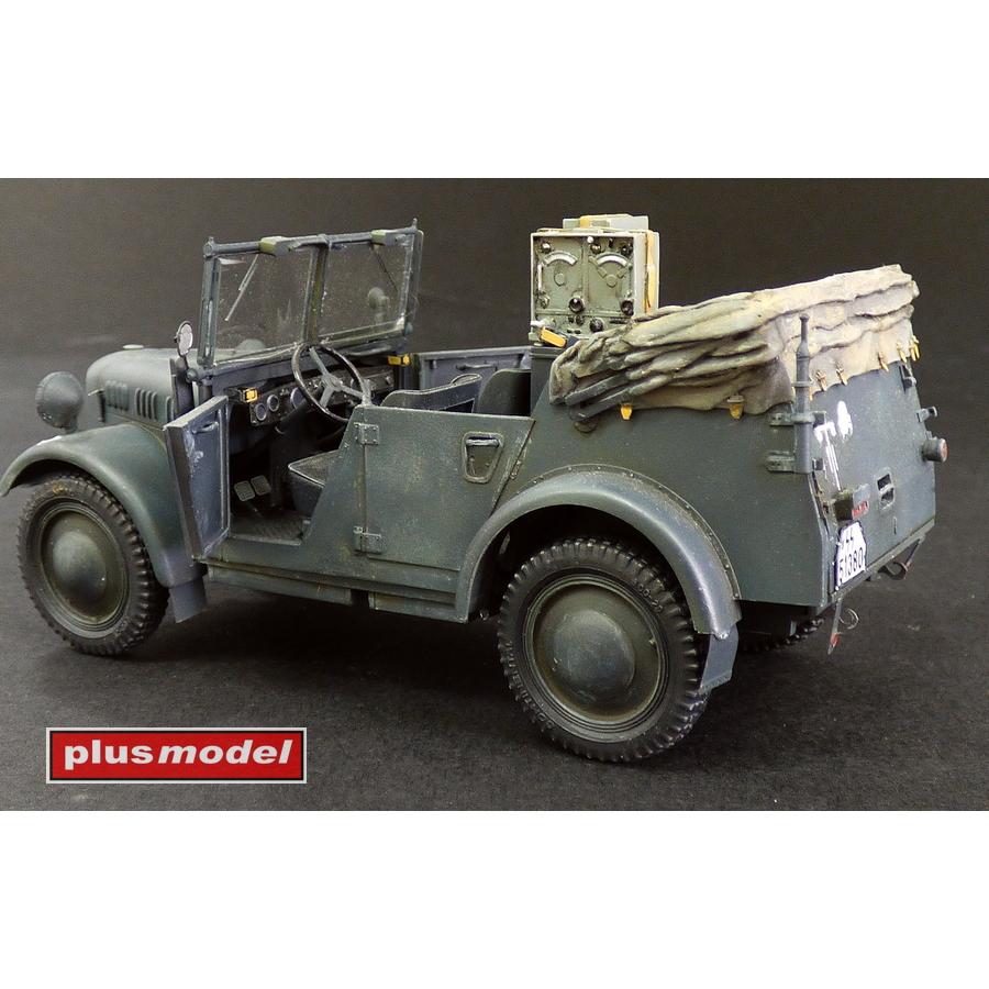 【SALE】Plus Model 205 1/35 Kfz.2シュトーバー 無線通信車輌 | プラスモデル | 02