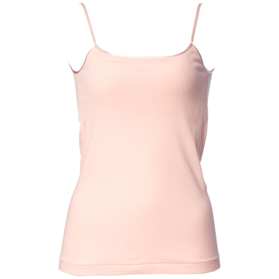 [フクスケ] アンダーシャツ 1枚組 レディース ピンク L (バスト (胸囲) 86-94cm)
