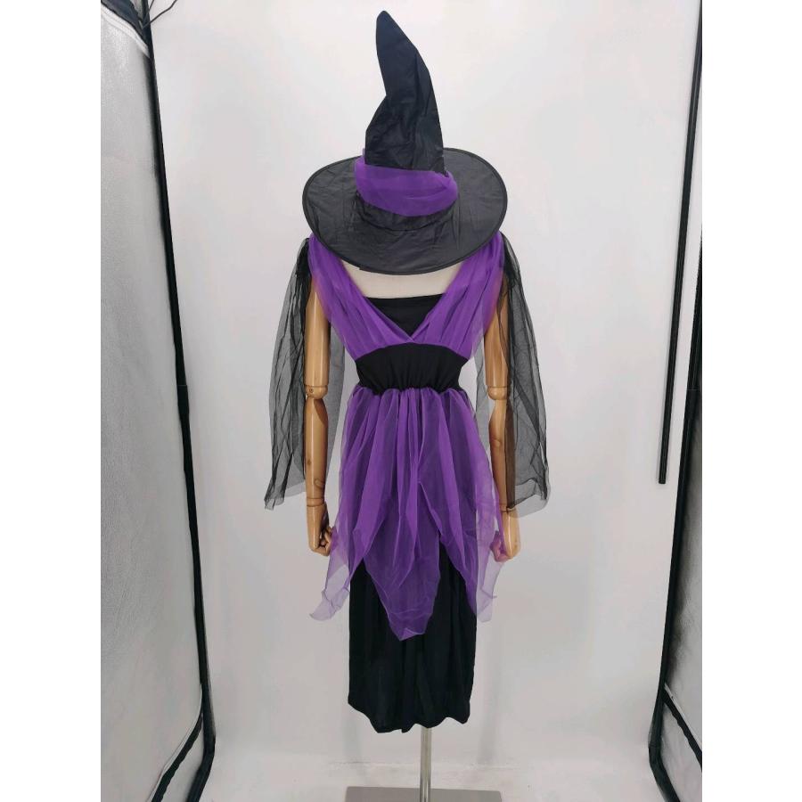 キッズ 魔女 ハロウィン キッズ服 子供用 ドレス コスプレ 衣装 セット 仮装 アイテム｜sifku-store｜09