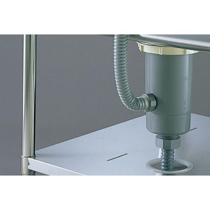 ローボード リクシル業務用三槽流し台　間口1500×奥行600×高さ800　バックガードなし【S-3SN150B0N】 【MYK1085968145】(39292円)