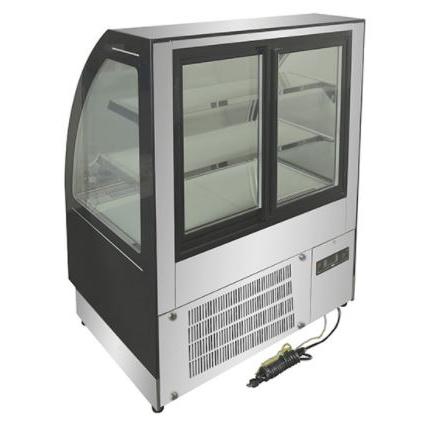 JCM RITS-126T 対面冷蔵ショーケース 業務用 ケーキショーケース 曲面