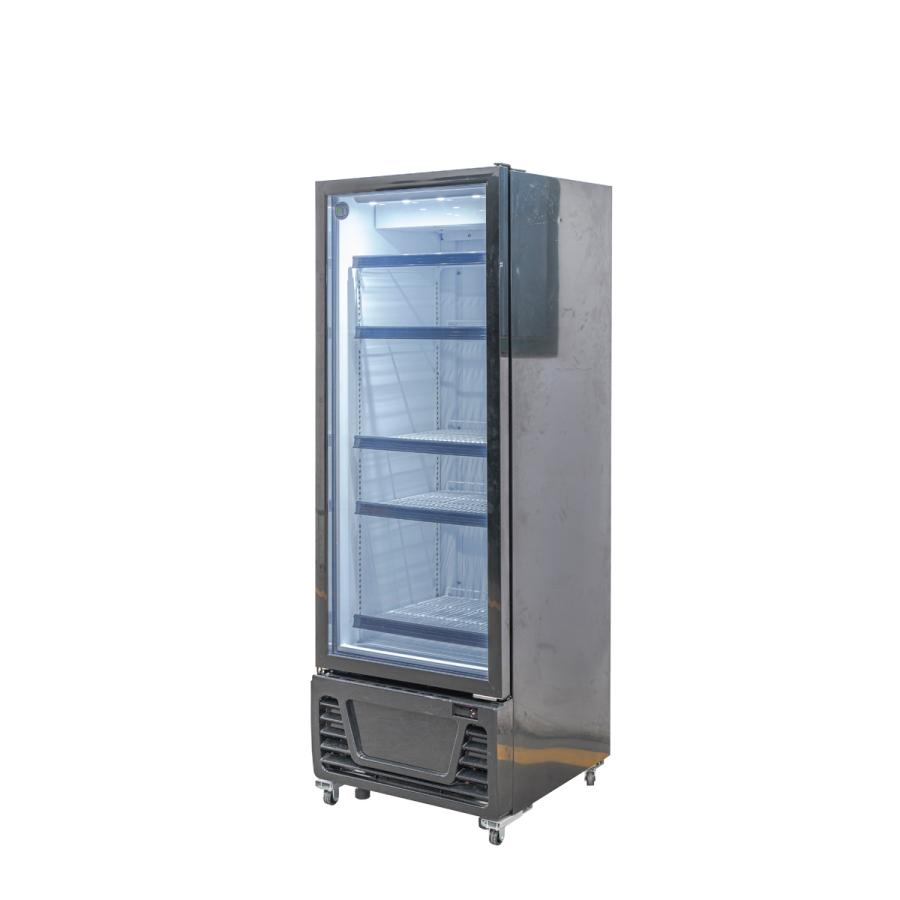 JCM RITS-298 タテ型 冷蔵ショーケース ブラック 冷蔵庫 ノンフロン