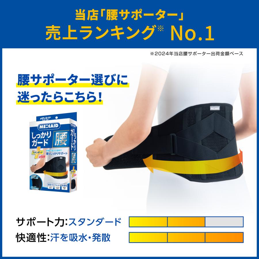 MEDIAID 【医療メーカー公式】腰ベルト 腰痛ベルト 腰サポーター