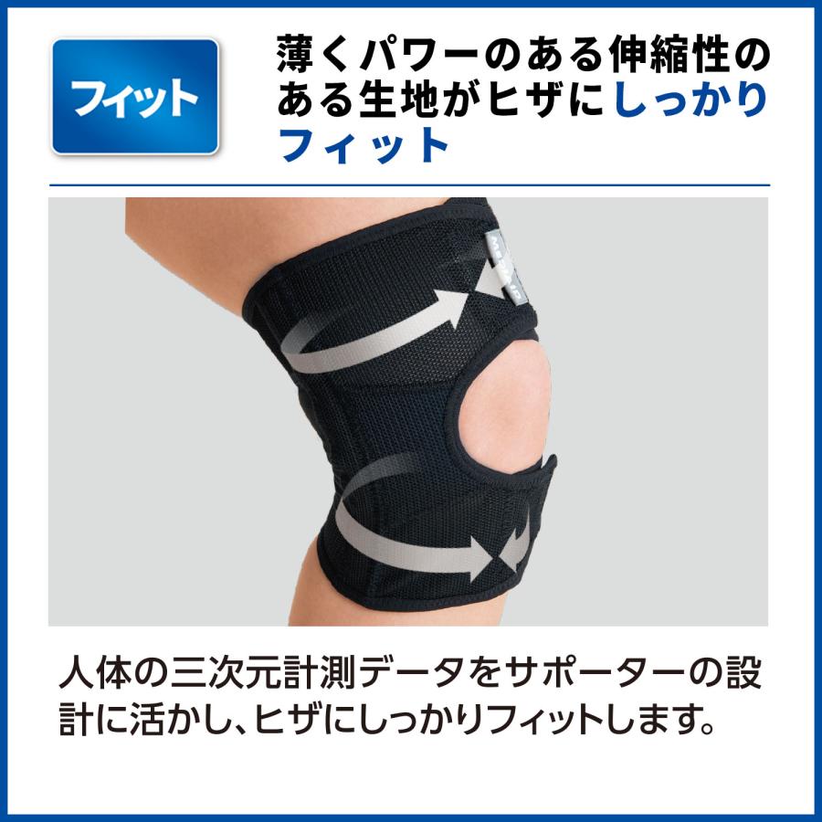 MEDIAID 【 2個セット / 医療メーカー】膝サポーター メディエイド 