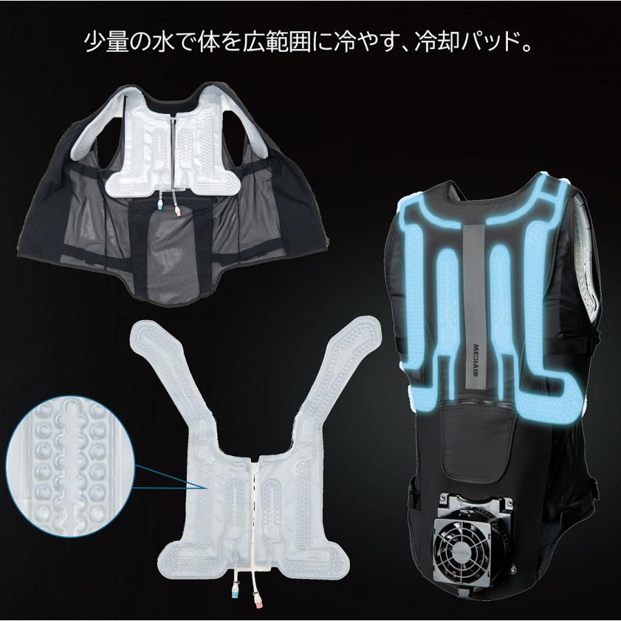 MEDIAID 【医療メーカー公式・ペルチェ式 水冷ベスト】冷却ベスト