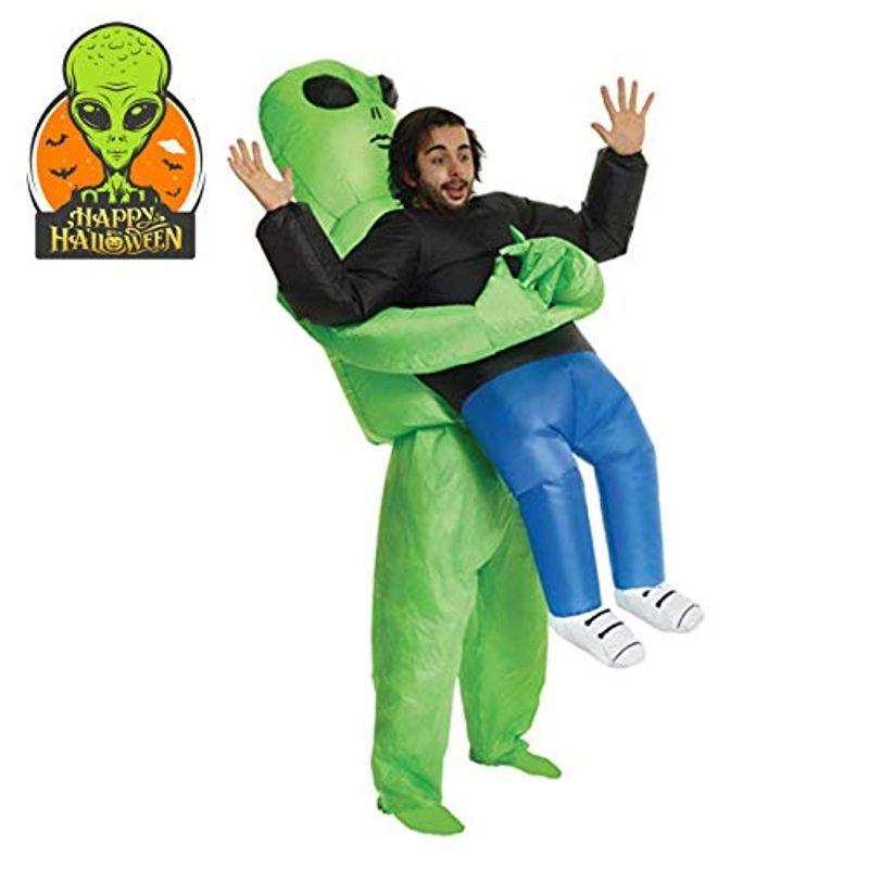 人気沸騰 コスチューム 着ぐるみ 仮装 宇宙人 コスチューム コスプレ Capricornのハロウィン 宇宙人 成人用 キャラクター ハロウィン ブロワー付き ブロワー付き 002 Capricorn 国産品