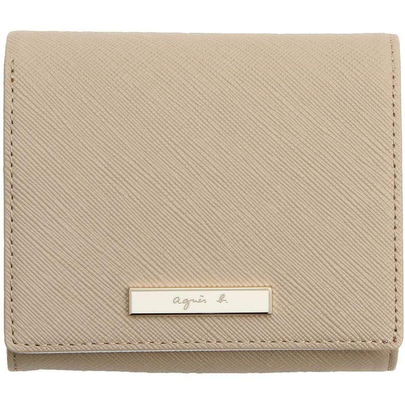 直販ストア Femme ウォレット B Agnes Femme Qaw05 01 その他財布 短財布 ウォレット Voyage Beige 二つ折り 直販アウトレット