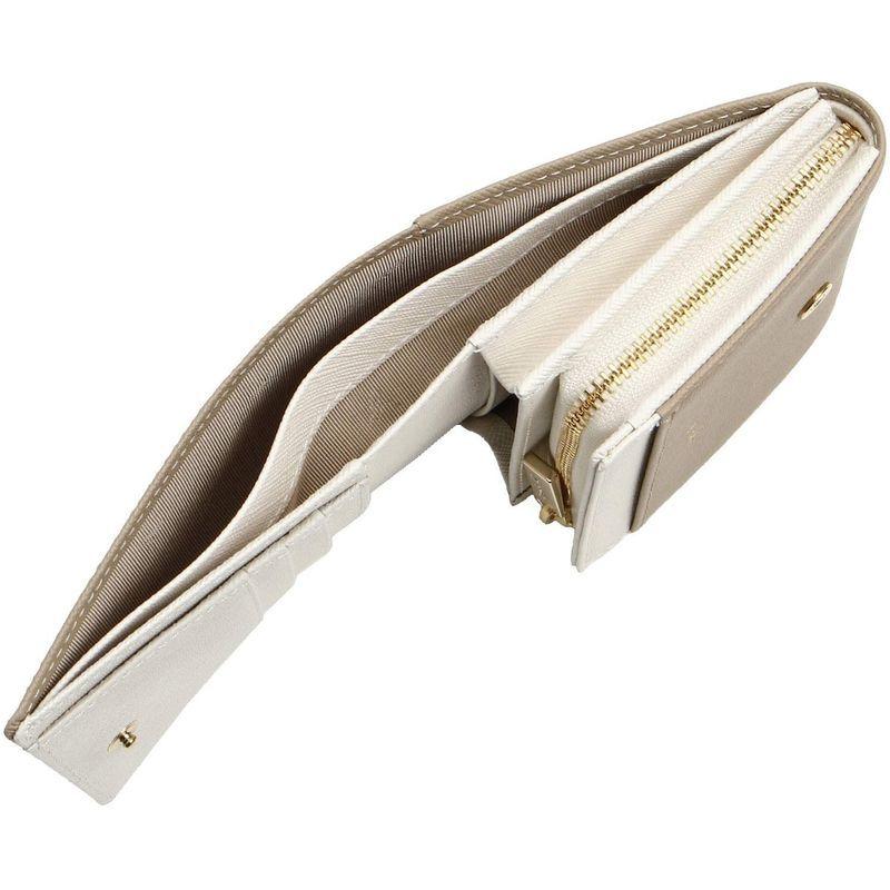 直販ストア Femme ウォレット B Agnes Femme Qaw05 01 その他財布 短財布 ウォレット Voyage Beige 二つ折り 直販アウトレット